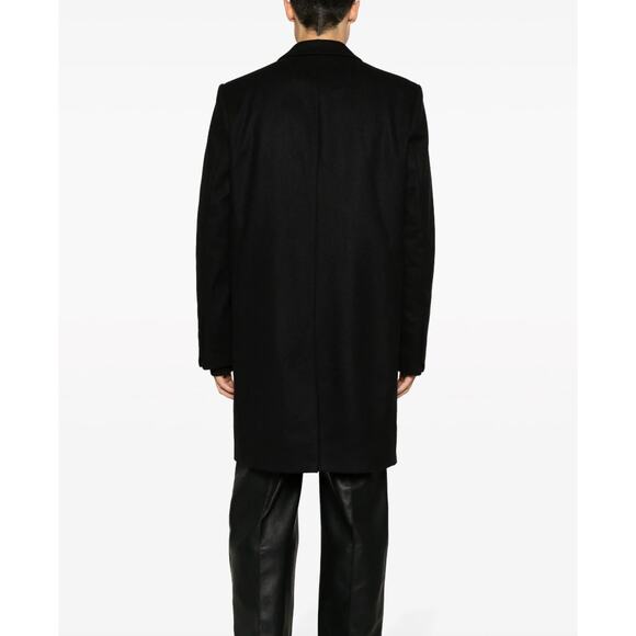 Zadig & Voltaire NWT $748 Marlyh Wool Noir Black Coat XXL Sz 48 Unisex Men Women - Picture 11 of 15